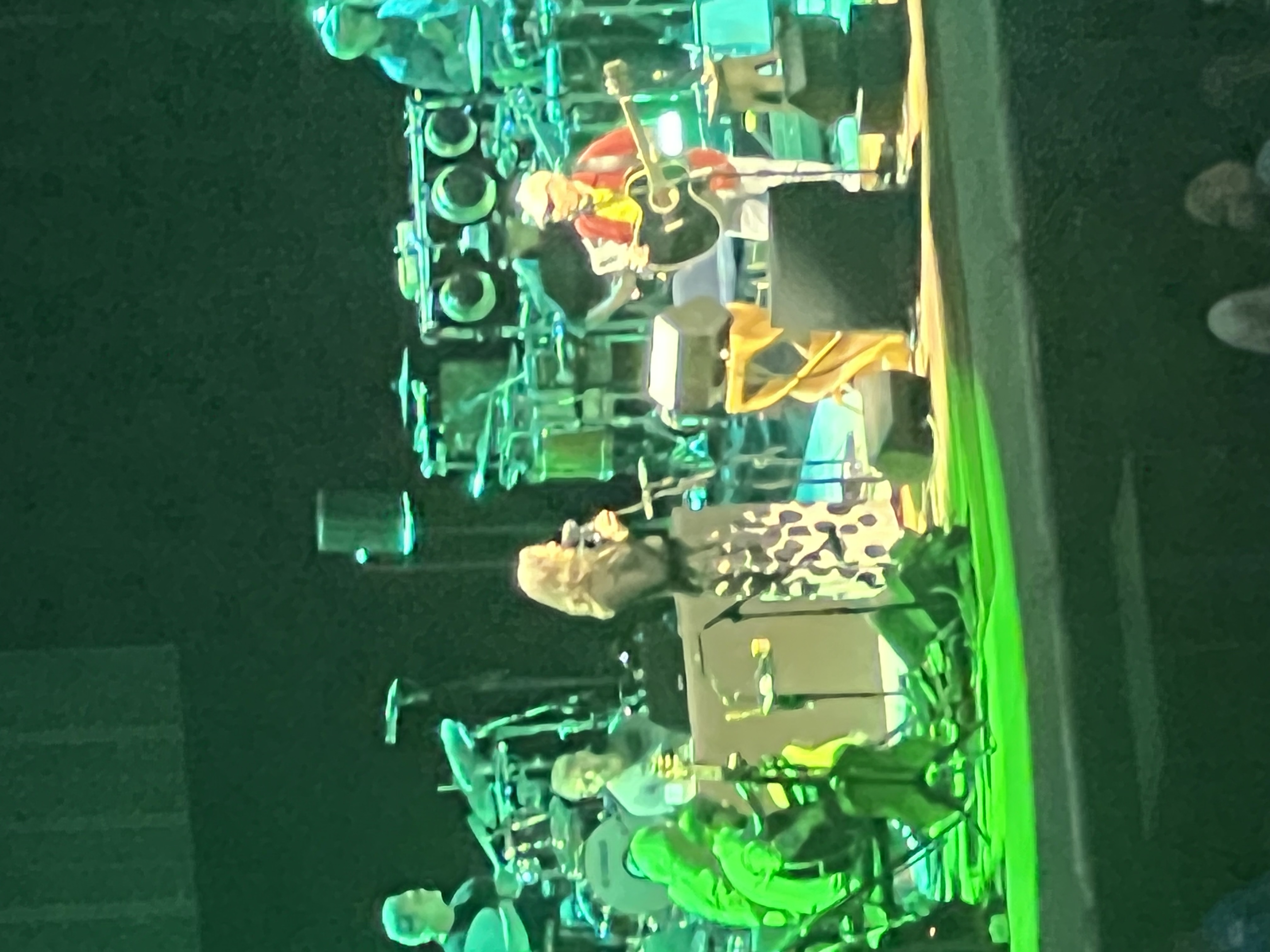 husband and wife perform